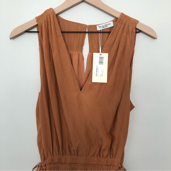 Ramy Brook Hayley Drawstring Dress Size Large - Picture 4 of 10